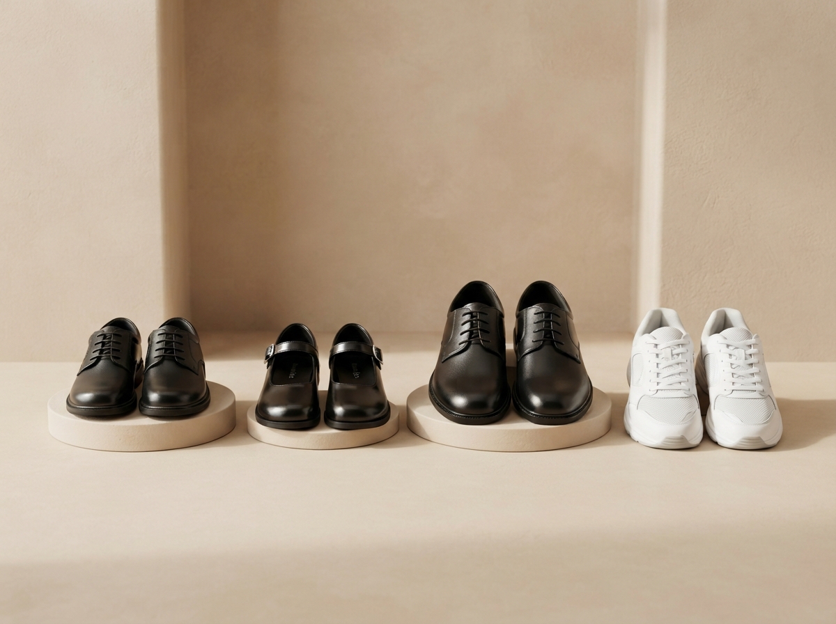 Oxford Formal Shoes & PE Sneakers